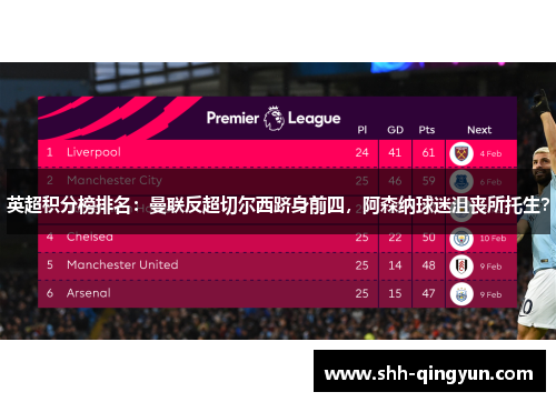 英超积分榜排名：曼联反超切尔西跻身前四，阿森纳球迷沮丧所托生？